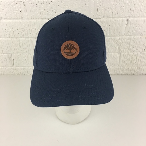 Timberland Navy Blue Logo Hat 